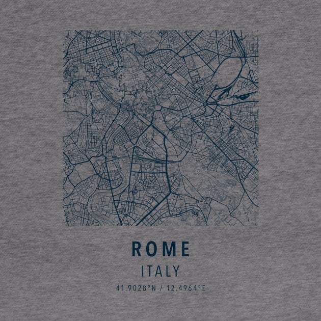 rome simple map by boy cartograph